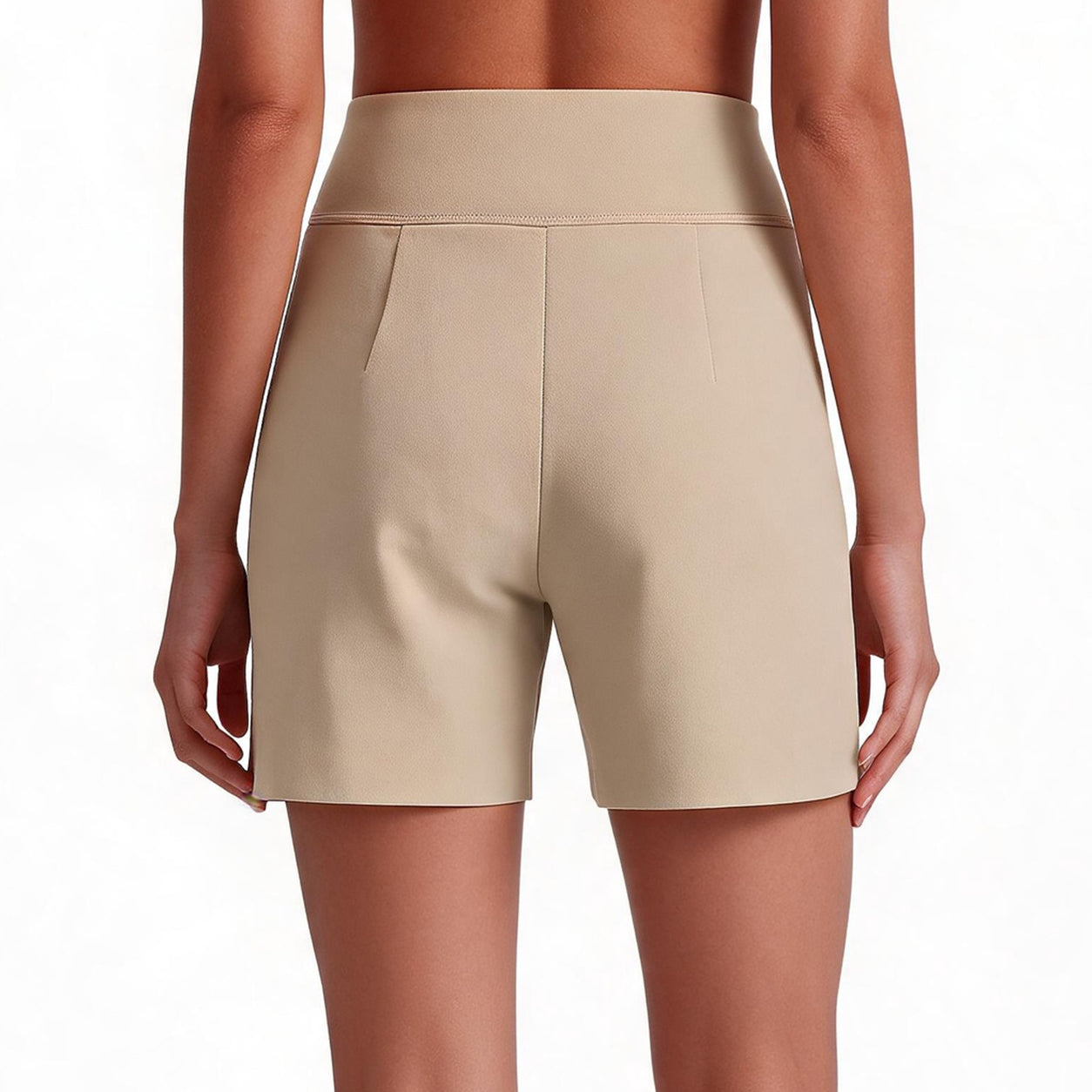 🔥Summer Sale🔥MythForgeo™ High-Waisted Pocket Bermuda Shorts